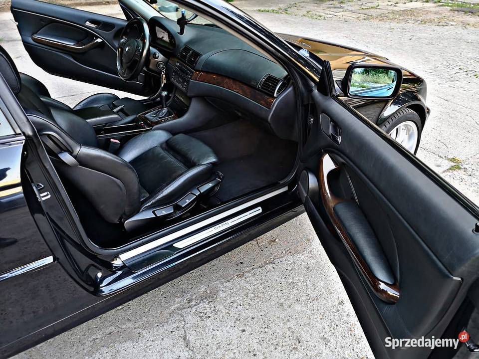 BMW E46 COUPE SHADOWLINE 20 R6SKÓRYZADBANY manualna Wrocław