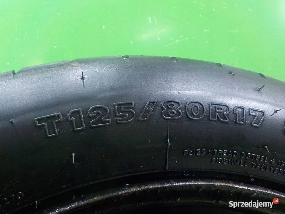 VOLVO S60 S80 V70 kolo dojazdowe 1258017 5x108 stalowe Opony i felgi