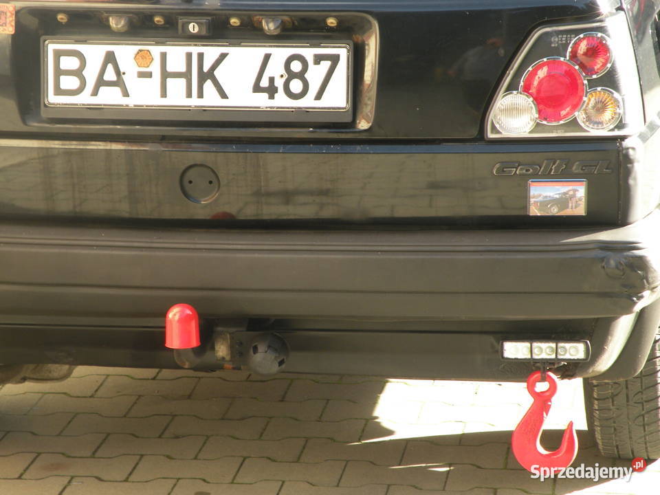 Vw Volkswagen GOLF 2 II 16 DIESEL 1987r Nowe OC Andrychów