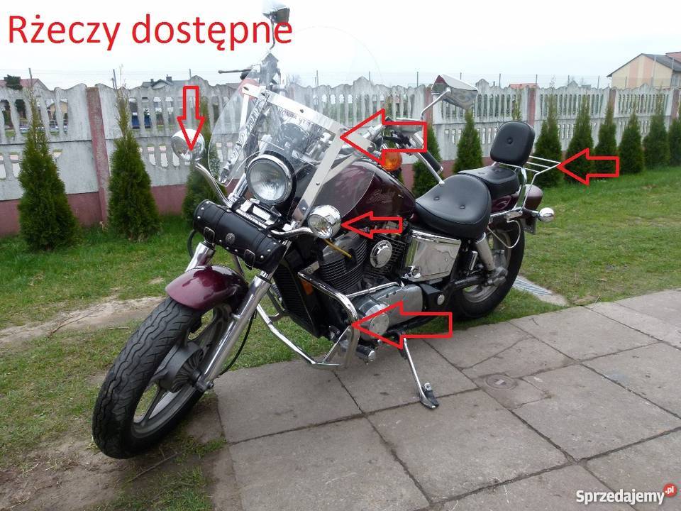 GMOLE HONDA VT1100 C2 szyba podkarpackie Radomyśl Wielki