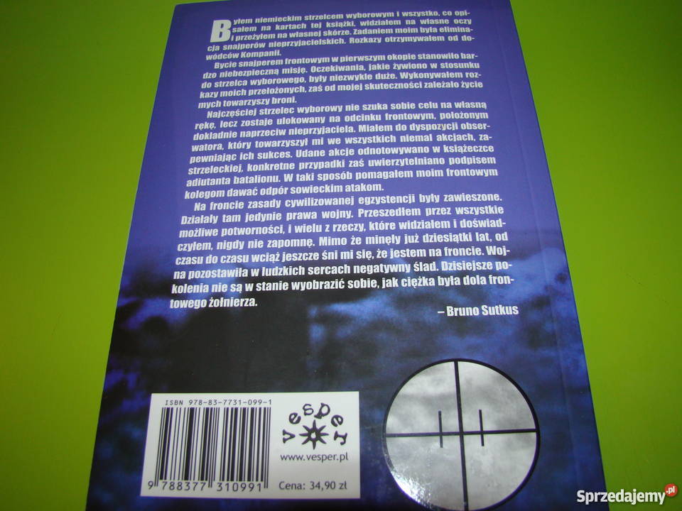 Bruno Sutkus Snajper Z frontu wschodniego na Mielec