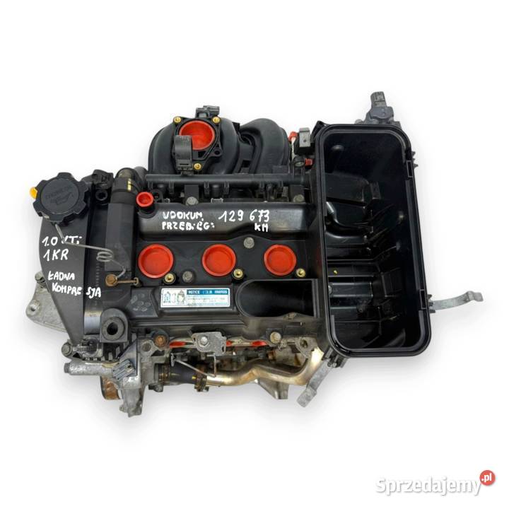 SILNIK 1KR Peugeot 107 Citroen C1 Toyota Aygo 10 Motoryzacja lubelskie Chełm sprzedam