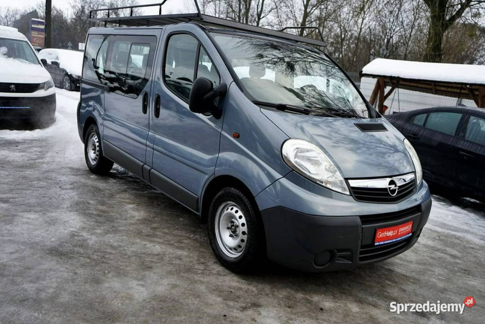 Opel Vivaro 25CDTI Klima 9 osób NAVI 145 Motoryzacja mazowieckie Płock sprzedam