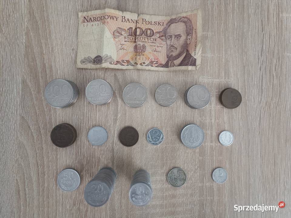 Monety i banknot polski z okresu PRL Opoczno sprzedam