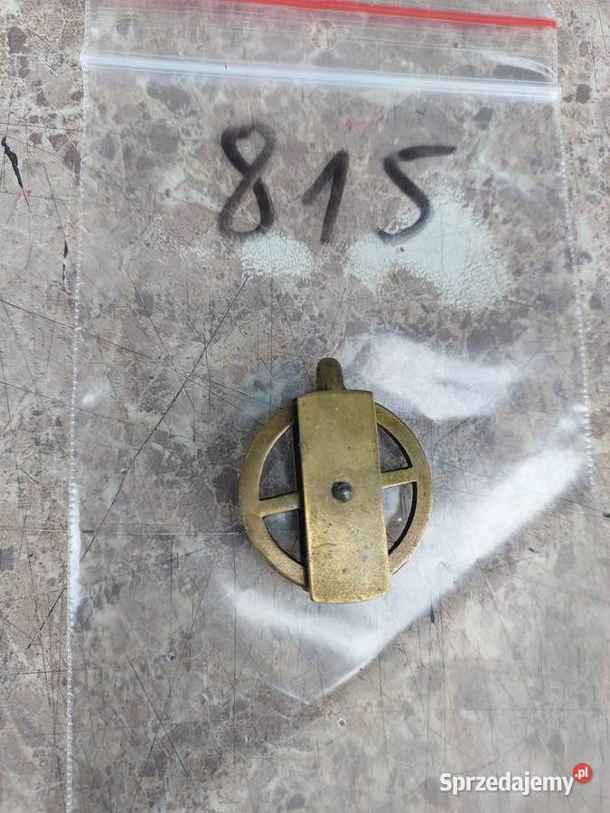 815 Bloczek rolka 28mm starego zegara linkowego Tczew