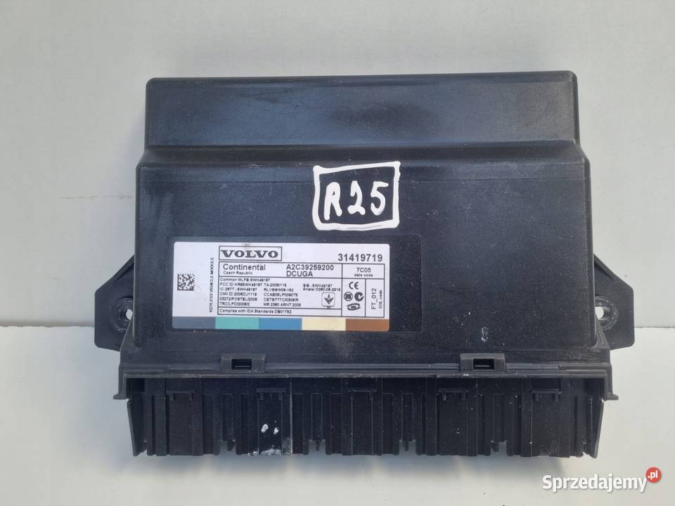 Volvo XC60 lift MODUŁ STEROWNIK KEYLESS 31419719 osobowe Chełm