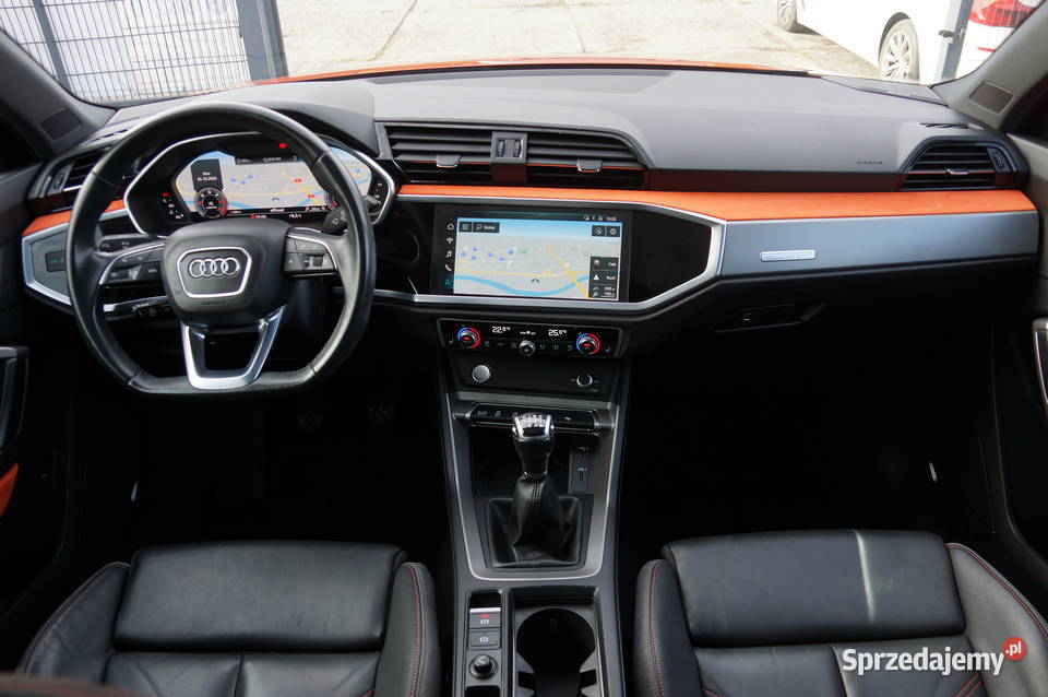 Audi Q3 20 TDI CR 4x4 SLine Navi Virtual Kamera manualna Nowy Sącz sprzedam