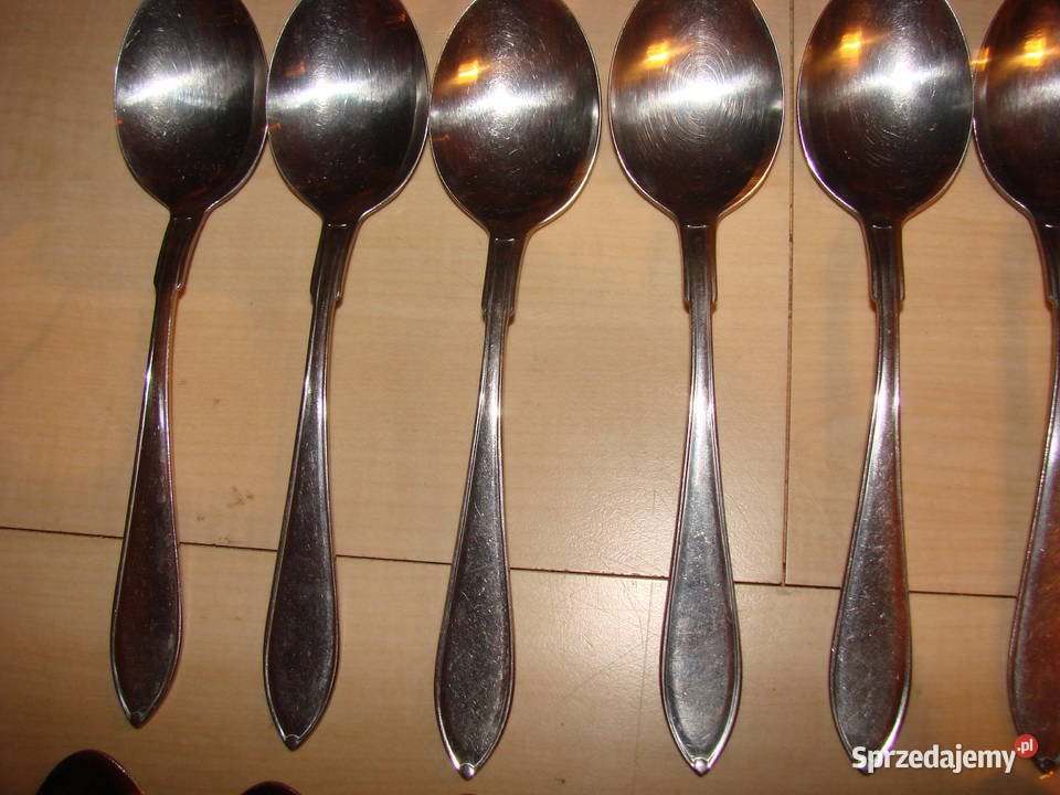 szwedzkie stalowe łyżki Pruszcz Gdański sprzedam