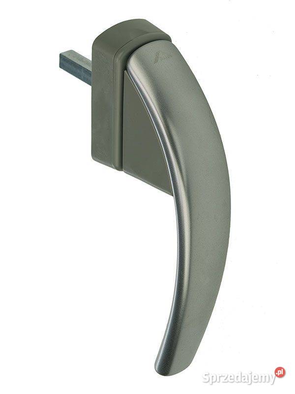 Klamka aluminiowa Roto Swing Srebrna śląskie Świętochłowice