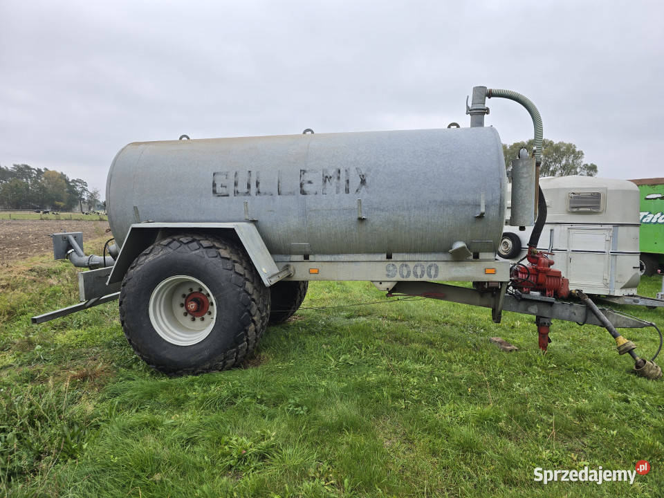 Wóz asenizacyjny GULLEMIX 9000 L ocynk nowe nieuszkodzony Drężewo sprzedam