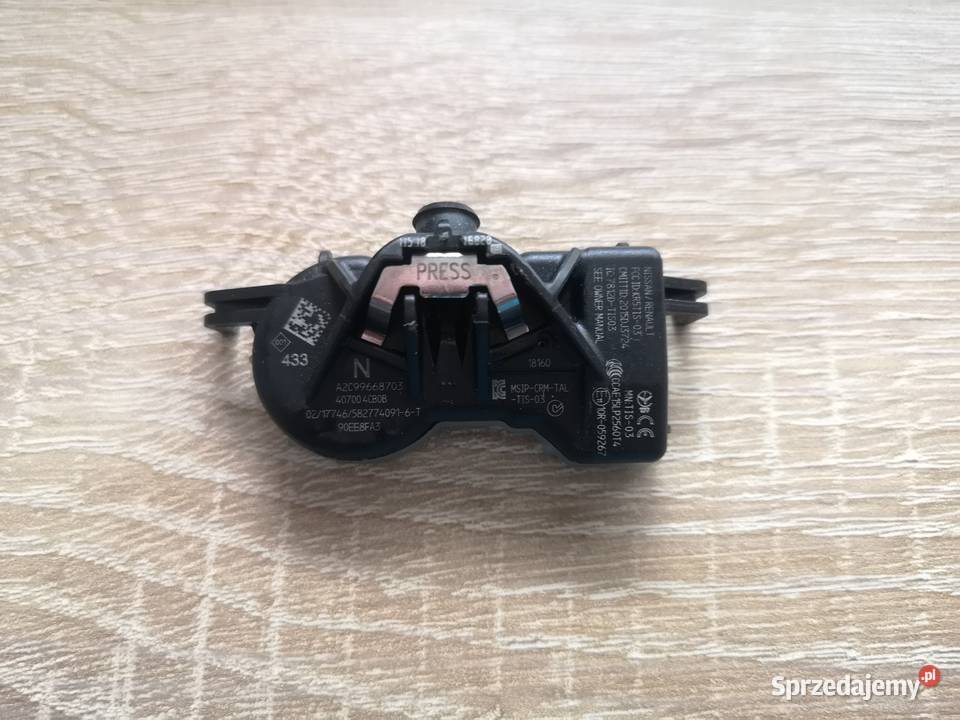 Czujnik ciśnienia powietrza TPMS Megane IV