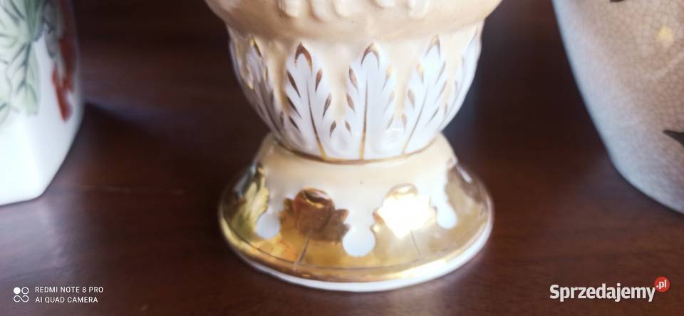 Wazon z herubinami Syg Von Schierholz Plaue 1930 Gdańsk