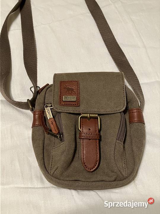 Mała torebka w odcieniu khaki marka premium Uniseks Legnica