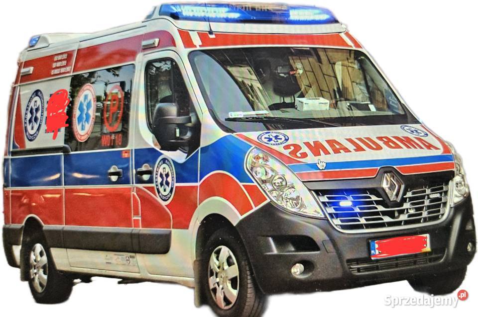 Ambulans Karetka Renault Master przejscie 190 170KM