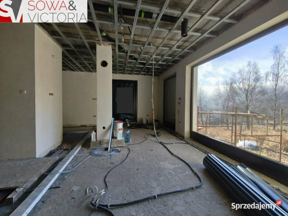 Dom w trakcie budowy w malowniczej okolicy dachówka Grzmiąca