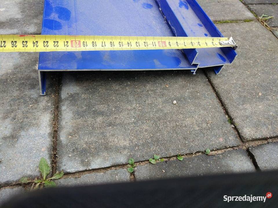 Parapety aluminiowe zewnętrzne do garażu itd Bełchatów