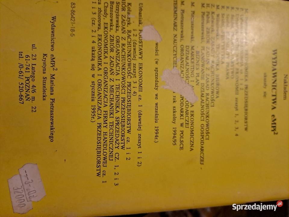 Zbiór z rachunkowości Podręczniki Wrocław