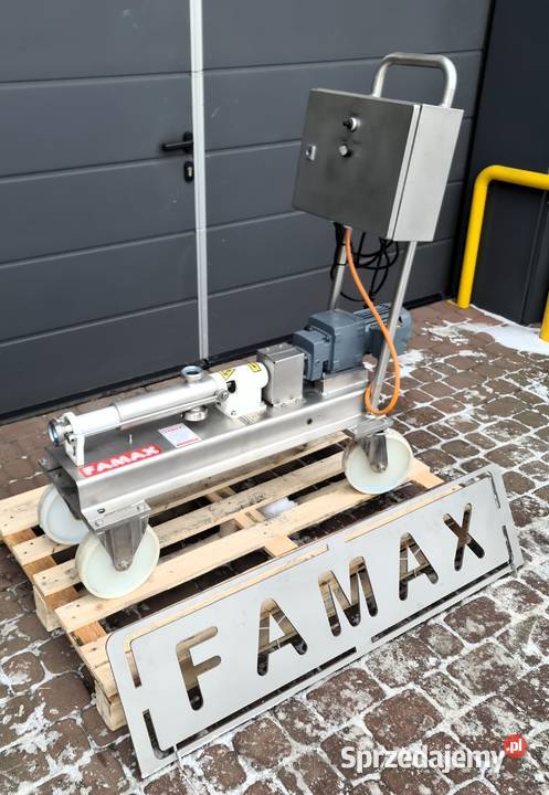 Pompa śrubowa ślimakowa spożywcza Netzsch NE20A Błonie