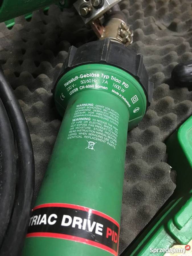 Zgrzewarka do membran półautomat Leister Triac 230V Łódź