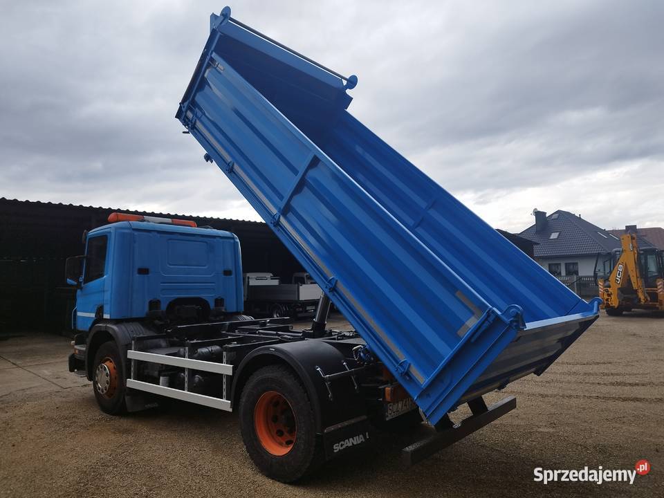SCANIA P230 Nowa Wywrotka Resor Częstochowa