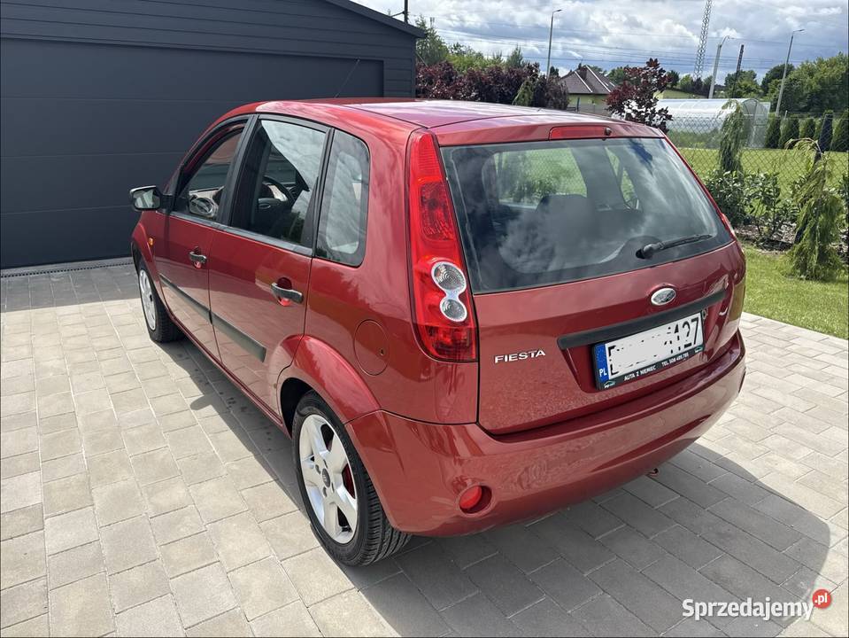 Ford Fiesta 14 benzyna LIFT Klimatyzacja Super pierwszy właściciel dolnośląskie Bierutów