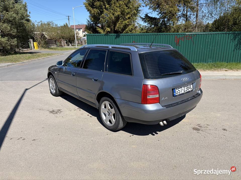 Audi a4 b5 19 tdi 116 welurowa tapicerka Borzechowo