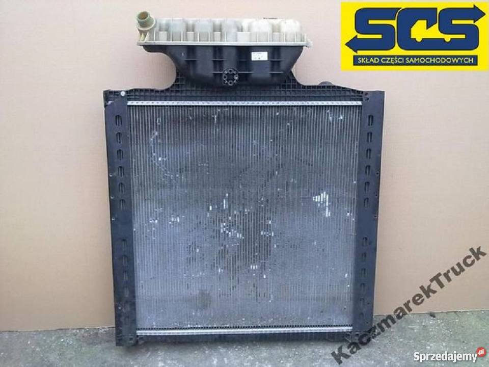 MAN TGA CHŁODNICA WODY CIECZY 800 NETTO SPRAWNA Bieleń