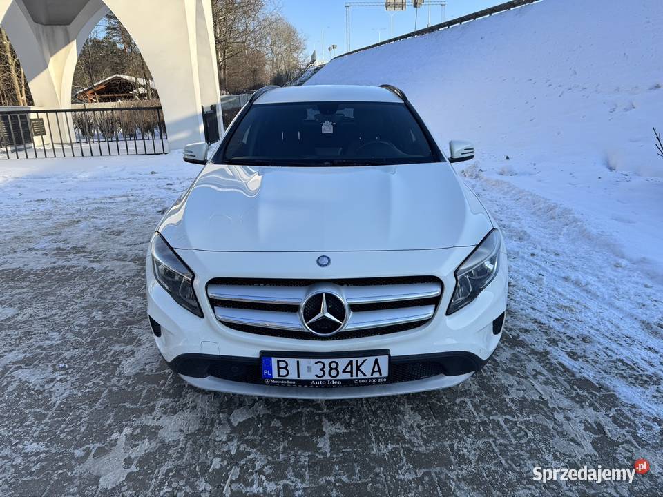 Mercedes GLA serwisowany bezwypadkowy Białystok