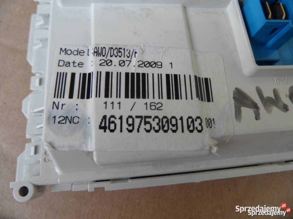 programator pralki whirlpool awod3513p Strawczyn sprzedam