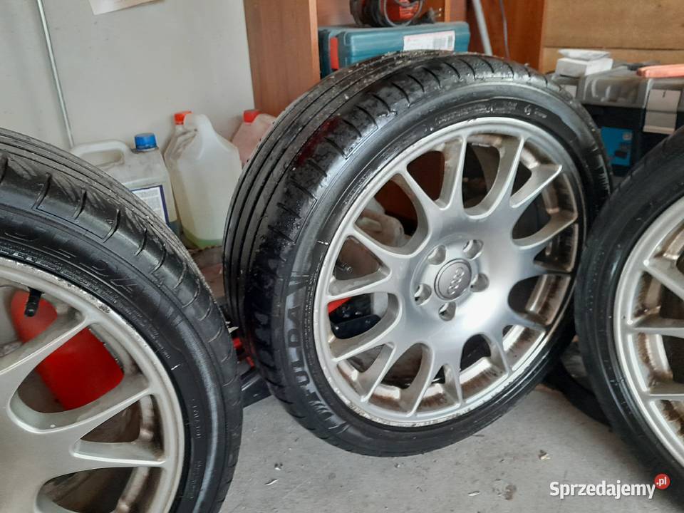 Felgi aluminiowe audi a6 c6 sline 18 A6 małopolskie Maniowy