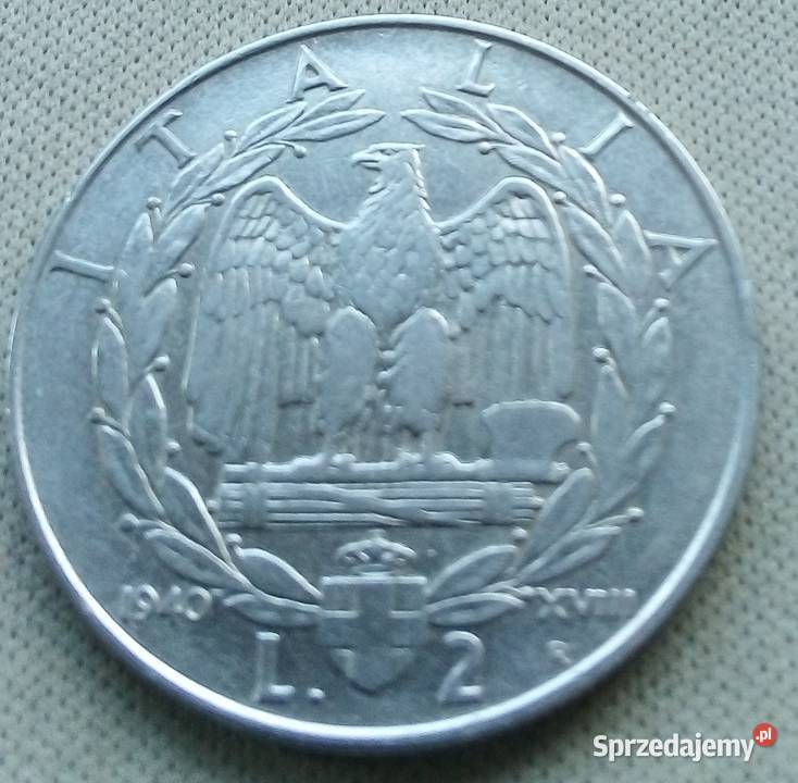 WŁOCHY2 LIRY1940 r Legionowo