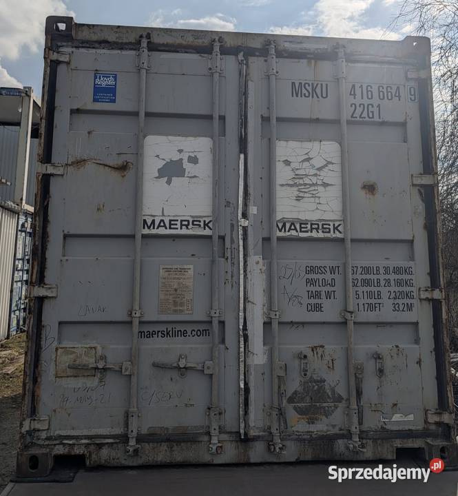 Kontener magazynowy 6m 20DV Maersk Kraków