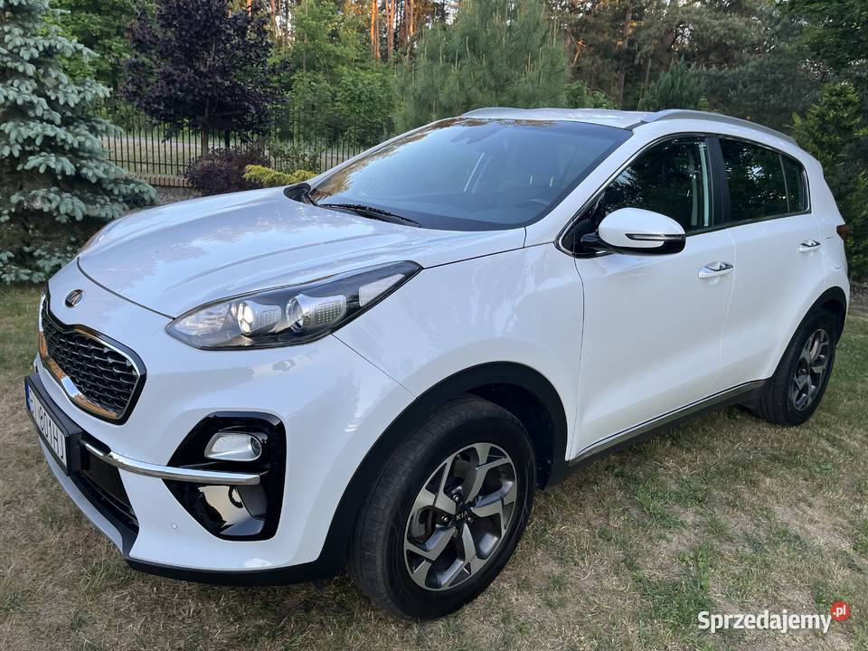 KIA SPORTAGE 16 CRDI EURO 6 bezwypadkowy BIAŁA Rok produkcji 2019