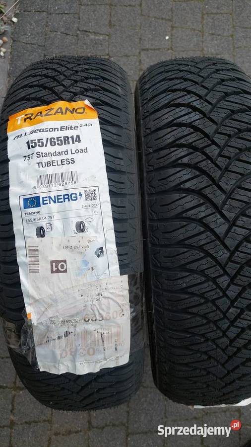 2 opona 155 65 R14 75T całoroczna Trazano 14cale Opony i felgi Wiry sprzedam