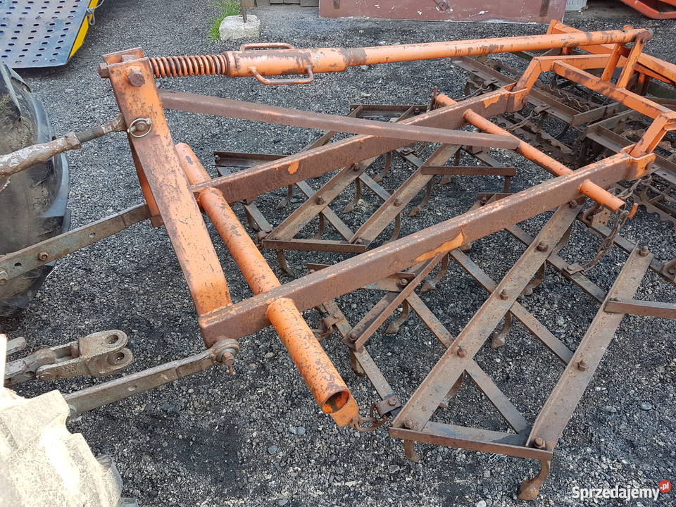 Brona uprawowa z wałkiem w stanie nieuszkodzony świętokrzyskie Wola Jachowa