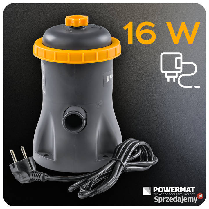 pompa filtrująca do basenu wody 1250 lh 16w