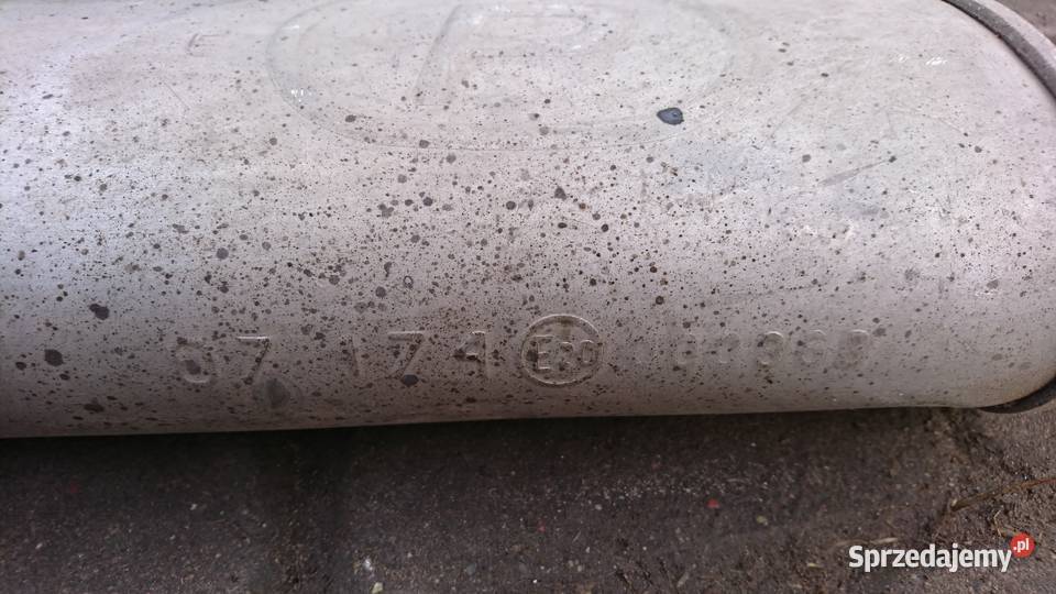 Komplet wydechu tłumik rura wydechowa Fiat Siena