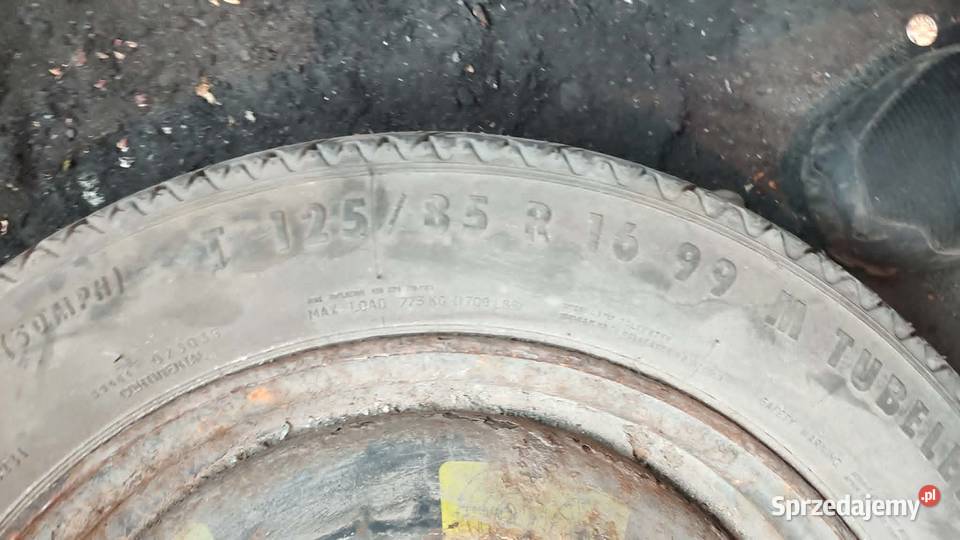 Koło dojazdowe Peugeot 5008 I 3008 16 4x108 Książ Wielkopolski