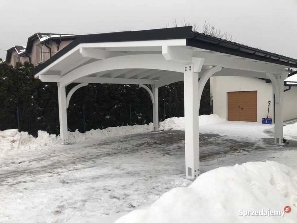 Wiata garażowa drewniana Italia 6M BSH sprzedam
