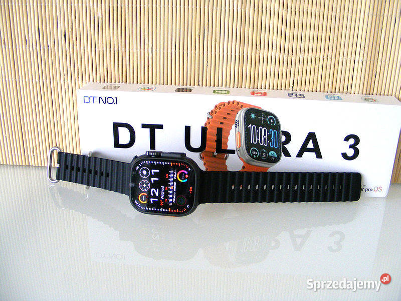 Smartwatch DT Ultra 3 Professional Amoled nowy Unisex Łódź sprzedam