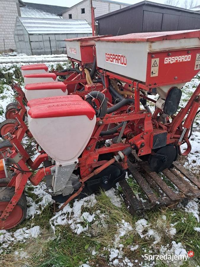 siewnik Gaspardo 6 talerzowydo kukurydzy Wysokie Mazowieckie