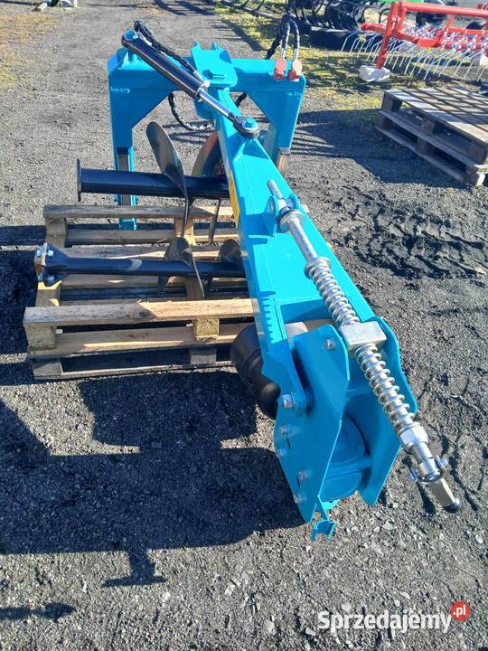 Świder ziemny z posuwem hydraulicznym dolnośląskie Proszówka
