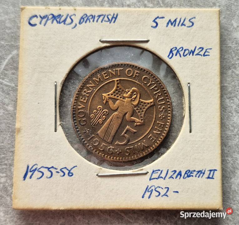 C20 CYPR 5 Mills 1956 r Wola Kruszyńska sprzedam