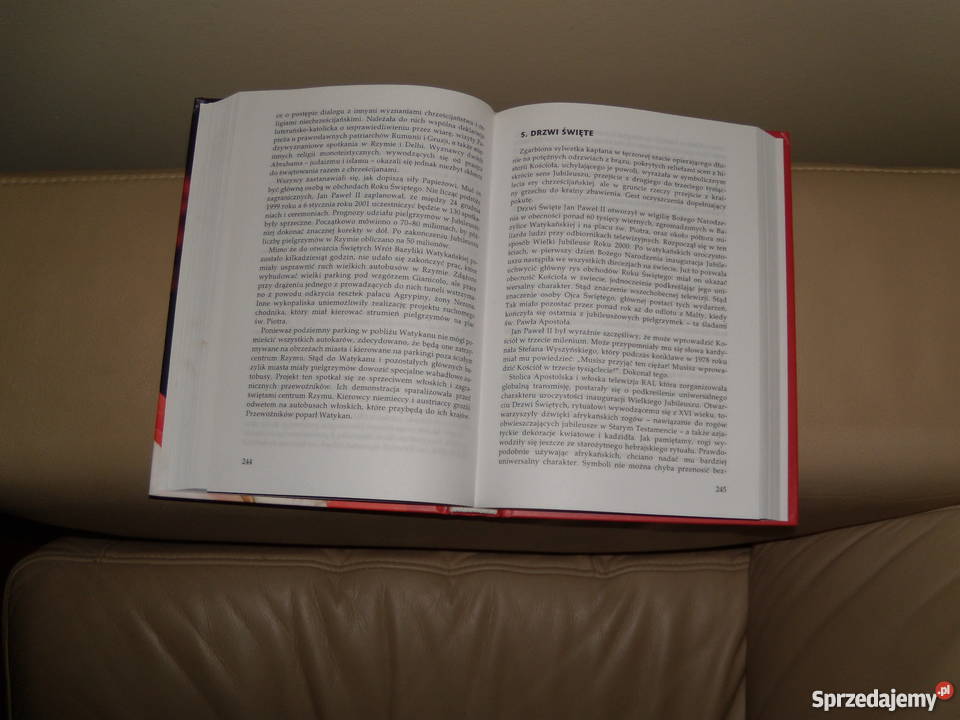 Książka Jan Paweł II Jacek Moskwa sprzedam