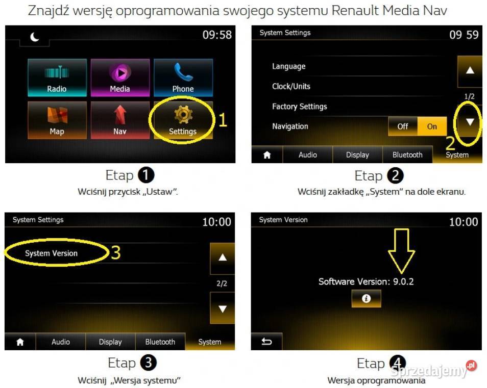 Renault Dacia Media Nav Evolution Mapy 2022 Łódź