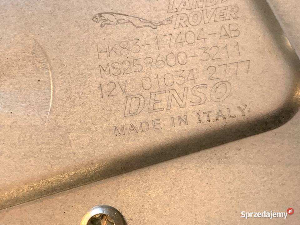 SILNIK WYCIERACZEK TYŁ JAGUAR XF II HK8317404AB osobowe podkarpackie