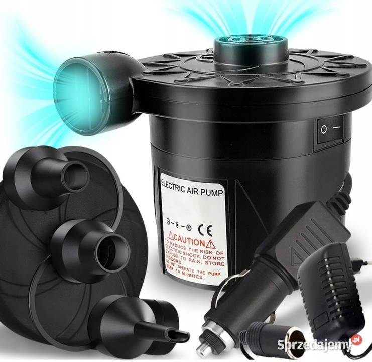 Pompka do materacapontonu basenu 2w1 230v 12v Kąśna Górna