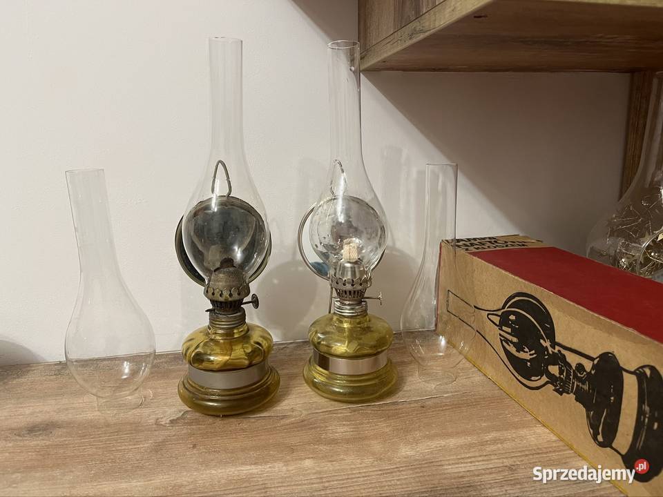 Lampa naftowa prl Poznań