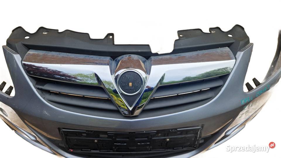 OPEL CORSA D Z164 ZDERZAK PRZÓD PRZEDNI HALOGEN osobowe