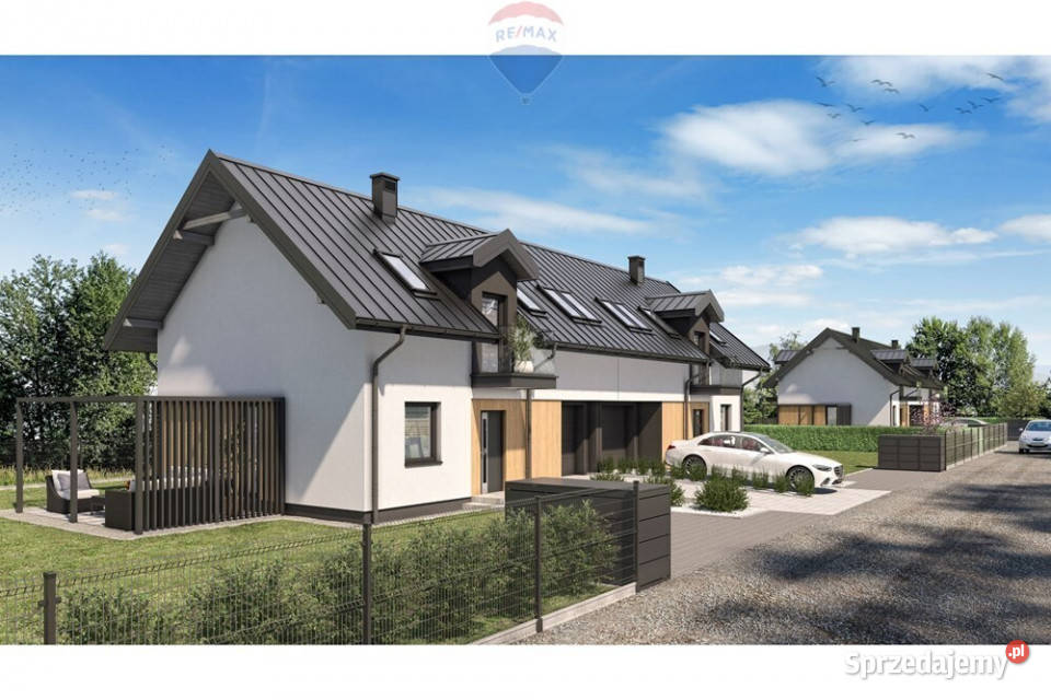 Bliźniak z widokiem na góry Łodygowice